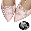 Dekorativa figurer Kvinnor sko spänne trendiga tillbehör avtagbar bröllopsklipp bankett kristalldekor