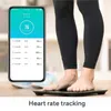 Smart Scales cyfrowa skala Wi -Fi i kompozycja masy ciała BMI Smart Scale bezprzewodowy procent tkanki tłuszczowej Black L230823