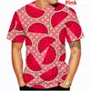 Men's T Shirts 2023 Watermelon Seed Shirt Men/Women Short Sleeve Personality T-Shirt