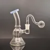 Narghilè da 5,5 pollici Bong a bicchiere piccolo Soffione doccia Perc Oil Rigs Matrix Birdcage Percolatore Bong in vetro Tubi dell'acqua congiunti da 14 mm con tubo bruciatore a olio in vetro maschio Dhl gratuito