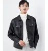 Men's Fur XS-6XL Men Women's Clothing Hair Stylist Fashion Bright Line Zipper PU Leather Jacket Cool Locomotive Clothes Plus Size Costumes