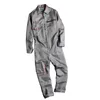 Andra män långärmad godsövergripande Bib Pants Zipper Pockets Rompers Jumpsuit Fashion Labor Casual Coveralls Plus Size S-4XL 230925