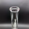 10 -calowy szklany bong zlewka przedpolatorowa hakah palenie rura wodna bąbelka+ miska