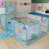 Baby Rail Imbaby Kids Fence Born Playpen Safety Toddler Playground Park Indoor Children's With Ball Gates i 0 6 år 230925