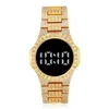 Relojes de pulsera Burei LED Pantalla digital Reloj de pulsera Estudiante Moda Diamante Damas Reloj de cuarzo 2022239D
