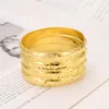 18 k geelgouden armband dames fijn massief goud GF Dubai bruid bruiloft armband sieraden goud bedel cadeau 1pcs of 4pcs select262E