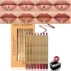 Lippenstift IMAGIC 8-Farben-LipLiner-Stift, langlebig, wasserdicht, professionell, weich, glatt, bunt, matt, Lippenstift, Kosmetik, Make-up-Werkzeug 230925