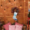 クリスマスの装飾装飾ストッキングギフトバッグキャンディー教室の家族のためのストックデザインでムードを作成する