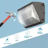 Lampada da parete a LED per esterni DLC ETL Pocells 120W IP65 Lampada da parete industriale 5000K Luci di inondazione Risparmio energetico242o