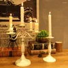Candle Holders European Candlelight Dinner Holder Prop Table Decoration Household Modern Light Luxury