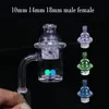 25mm XL Quartz Banger com tampa de carb giratório e Terp Pearl 10mm 14mm 18mm Quartz Thermal Banger Nails para Bongs Oil Rigs Oil Burner Pipe