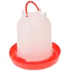 Other Pet Supplies Chicken Drinker Poultry Feeding Bottle Waterers Container Plastic Jar Farm Polypropylene Goose Feeder Food 230925