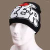 Basker estetiska stickhatt mössor för män kvinnor y2k vinter varm kpop mode hundra ta design cool style street punk beanie