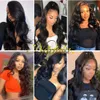 Kinky Edge Hairline Lace Front Wigs Body Wave 13x4 Lace Frontal Human Hair Wigs with Curly Baby Hair Pre Plucked Glueless Frontal Wig 150% Density 16inch