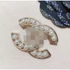 small fragrant style Designers women for brooch pearl high version brooch Classic fashion Luxury jewelry