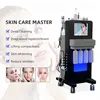 Çok Fonksiyonlu Onarım Cilt Hasarı Hidro Elmas Peeling Su Yüz Mikro Dermabrazyon Kırışıklıkları Çıkarma Oksijen Güzellik Makinesi