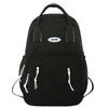 School Bags Spring 2023 High Capacity Solid Letter Casual Backpack Portable 230926