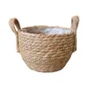 Плантеры горшки Panier de Rangement en Rotin Osier Dherbe Mer Pot Fleurs Pour Le Linge Sale Livraison Directe 210615 Drop Delivery H OTWFV