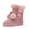 Designer - Laarzen Dames Sneeuwbuis Warm Comfortabel Bal Casual Antislipkleding Dames Dij Hoge Winter