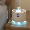 Cute Pet Spaceship USB Humidifier Home Mini Wireless Charging Small Desktop Air Humidification Night Light