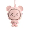 Small Personal Fan Bear Hanging Neck Fan Rechargeable 3 Speed Cute Ventilador Home Air Conditioner Camping Travel