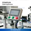 ZONESUN – applicateur automatique d'étiquettes d'angle, imprimante, boîte à 3 côtés, livre, Surfaces plates, équipement autocollant, ZS-TB833C