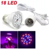 Grow Lights Indoor Growing Plant Light 28 18 LED Bulbs Full spectrum grow lights for flower Hydroponic greenhouse lamps phyto lamp V27 YQ230926