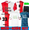 23 24 FeyENoordS Voetbalshirts Voetbal Kids Kit 2023 2024 Voetbalshirt Training Thuis Uit Fan Spelerversie Doelman Maillot TIMBER DANILO DILROSUN HANCKO