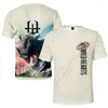 Magliette da uomo T-shirt Wild Hearts 3D a maniche corte Cool Donna Uomo Moda T-shirt estiva