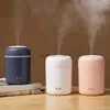 Увлажнители воздуха 300 мл Увлажнитель воздуха USB Cool Mist Maker Ультразвуковой ароматический диффузор эфирного масла Романтический увлажнитель с мягким светом Mini C YQ230926