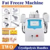 Máquina de emagrecimento Novas ideias de produtos 2023 2 Cryo 2 Rf1 Cavitação 4 Almofadas de laser Congelamento de gordura Lipólise corporal Cryolipoly Cool Body Sculpting