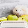Small Animal Supplies Rain Litter Box Rectangular Hamster Toalett Bunny Training Potty 230925