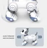 Funny RC Robot Electronic Dog Stunt Dog Voice Command Programmable Touch-sense Music Song Robot Dog for Children's Toys