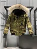 Parkas Coats męscy projektanci damskiej kurtki veste homme zima fur