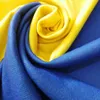 Scarves Designer Ukraine Flag Scarf Women Luxury Brand Cashmere Shawls and Wraps Winter Ukrainian Blanket Scarves Tassels 230922