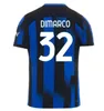 Maglia da calcio LAUTARO 2023/24 BARELLA INTERS CORREA THURAM ACERBI Casa lontano TERZA MILANS UNIFORMI maglia da calcio 2023 2024 tuta da uomo per bambini