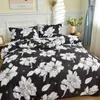 Bedding Sets Hand-painted Flower Pattern Duvet Cover 228x264 With Pillowcase Fashion Style Set Quilt 220x240/200x200