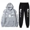 Men's Tracksuits Men's Sweatshirt Sets Anime Tokyo Revengers Hoodies+ Sweatpants 2Pcs Gambar Valhalla Graphics Trousers Streetwear Clothes XS-4XL x0926