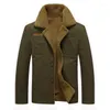 Men's Wool Plus Size 5XL Jackets Fashion Thick Warm Winter Jacket Men Woolen Blends Coat Outerwear