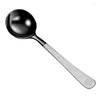 Kaffe Scoops Brewista Rostfritt stål 304 Espresso Cupping Spoon Fancy Measuring Cup Spoons Ti-Black Gold