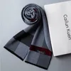 Scarves 2023 Classical Men'S Winter Plaid Scarf Warm 100 Pure Wool Neck Soft Cashmere British Style Man Business 230925