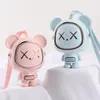 Small Personal Fan Bear Hanging Neck Fan Rechargeable 3 Speed Cute Ventilador Home Air Conditioner Camping Travel