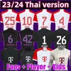 TRIKOT BAYERN MUNICH 23 24 Robe de Football 2023 Maillot De FOOT FOOT FOOTBALL SHIRT HOMID KID KIT Player Version Version DE LIGT Musiala Kane Sane Muller Davies. Kimmich