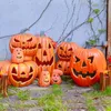 Candle Holders Halloween Scene Decors Pumpkin Lamp Creative Festival Props Ornament