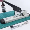 Staplers Büyük Ağır Tip Metal Zımbalandırma Bookbinding Stepling 120 Sayfa Kapasite Ofis Araçları Staplespins 2313 2310 238 236 Set 230926