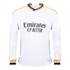 23/24 Real Madrids Long Sleeve Bellingham Soccer Jersey 2023 Modric Alaba Vini Jr Shirt Rodrygo Valverde Tchouameni Arda Guler Kroos