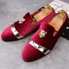 Kleid Schuhe Für Männer Plattform Mode Designer Slip Auf Loafers Mann Italienische Party Hochzeit Schuh Zapatos Hombre