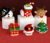 Mini blocs de construction modèle père noël, Micro briques, jouet pour enfants, bonhomme de neige, jouet pour enfants, cadeau de noël