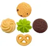 Party Decoration 5 Pcs Simulated Cookies Chocolate Dessert Fake Adornment Pvc Model Prop Display Biscuit Bakery Student Models