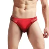 Mutande Slip da uomo sexy Intimo bikini trasparente ultrasottile Perizoma in rete setosa Pantaloncini traspiranti Lingerie Casual Comodo